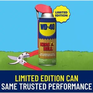 WD-40 King of the Hill Limited Edition Home Depot Hank Hill 12oz Spray NEW